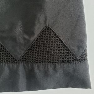 BCBGeneration Flowy Black Mini Skirt Size Large